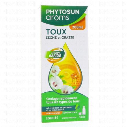 PHYTOSUN AROMS Sirop toux sèche et grasse (200ml)