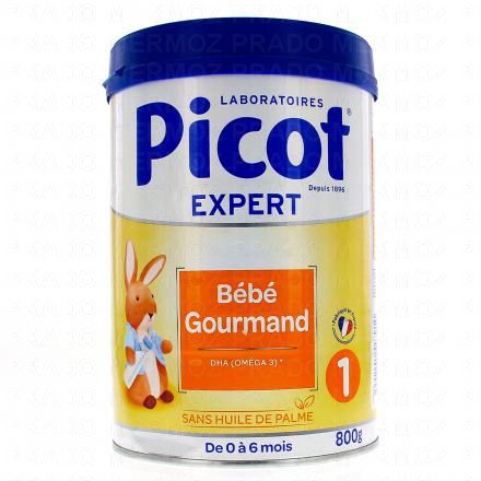 PICOT B&eacute;b&eacute; Gourmand Lait infantile 1er &acirc;ge 800g