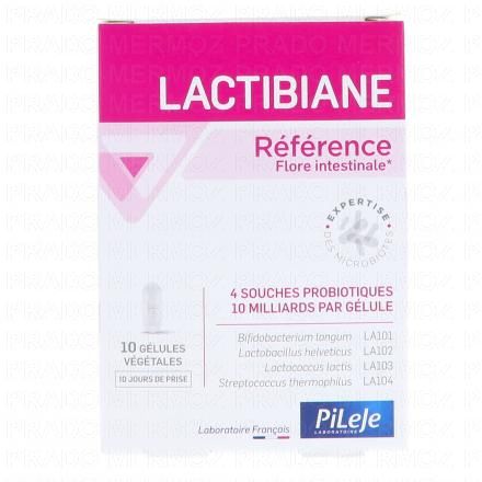 PILEJE Lactibiane r&eacute;f&eacute;rence (bo&icirc;te 10 g&eacute;lules)