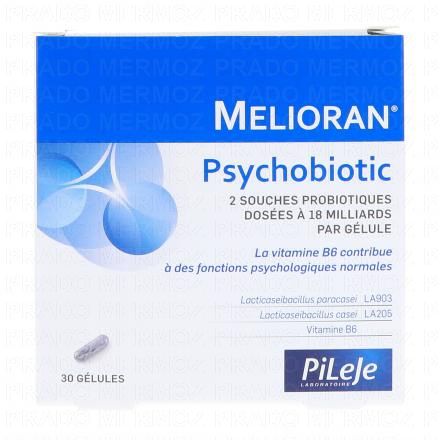 PILEJE Melioran Psychobiotic 30 g&eacute;lules