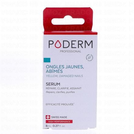 PODERM S&eacute;rum Ongles Jaunes Ab&icirc;m&eacute;s 8ml