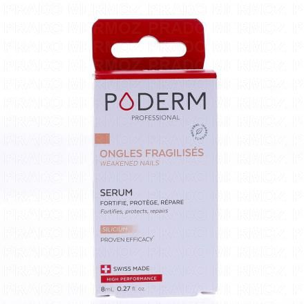 PODERM Silicium - Sérum ongles fragilisés 8ml