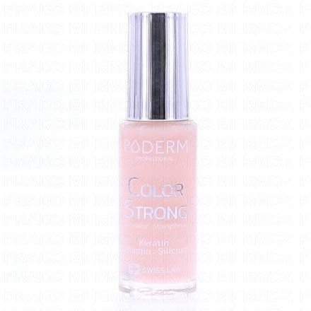 PODERM Vernis color strong durcisseur n°903 Rose Poudré 8ml