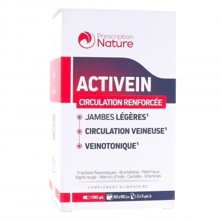 PRESCRIPTION NATURE Activein (bo&icirc;te de 180 comprim&eacute;s)