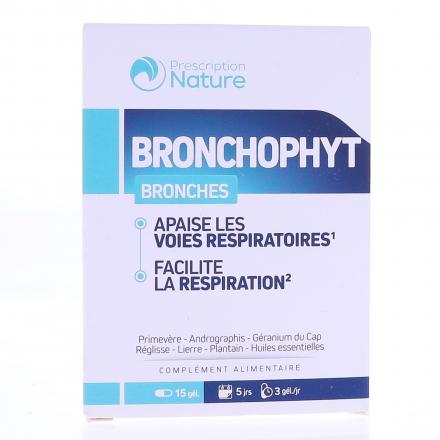 PRESCRIPTION NATURE Bronchophyt 15 comprimés