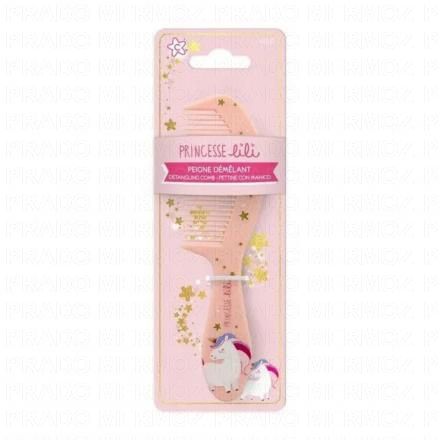 PRINCESSE LILI Peigne d&eacute;m&ecirc;lant licorne