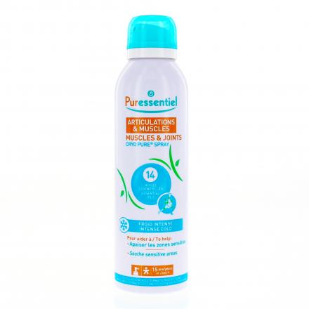PURESSENTIEL Cryo Pure articulations & muscles spray 150 ml