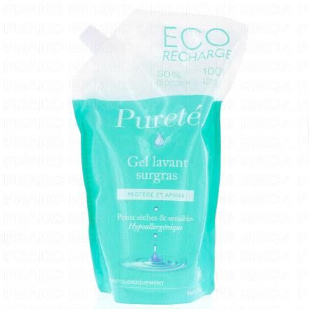 PURETE Gel lavant surgras (eco recharge 900ml)