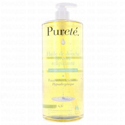 PURETE Huile de douche lavante relipidante (flacon 1l)