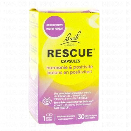 FLEURS DE BACH Rescue - Harmonie et Positivité 30 capsules