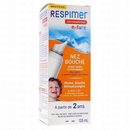 RESPIMER D&eacute;congection enfant - Spray bouch&eacute; hypertonique 125ml