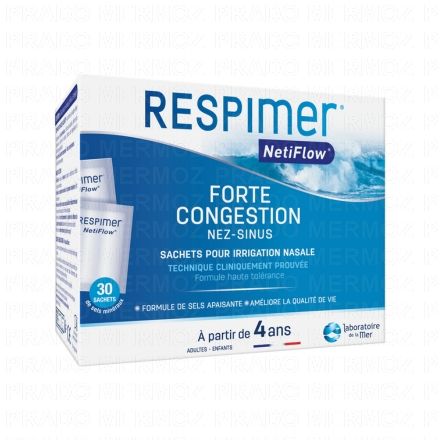 RESPIMER Sachets pour irrigation nasale (30 sachets)