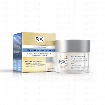ROC Multi correxion Fermet&eacute; + Effet Lifting - Cr&egrave;me anti-rel&acirc;chement raffermissante riche 50ml