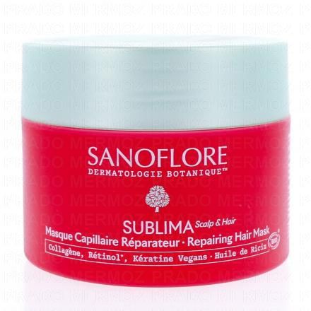SANOFLORE Sublima - Masque capillaire r&eacute;parateur bio 200ml
