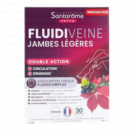 SANTAROME Phyto - Fluidiveine Jambes Légères Triple Action x30 Comprimés