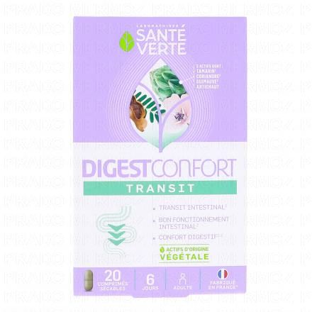 SANTE VERTE Digest Confort - Transit intestinal (20 comprim&eacute;s)