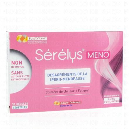 SERELYS Meno désagrément de la (péri)-ménopause (boîte de 30 gélules)