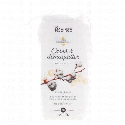 SOINEO Carr&eacute;s &agrave; d&eacute;maquiller x50