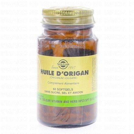 SOLGAR Huile d'Origan x60 g&eacute;lules