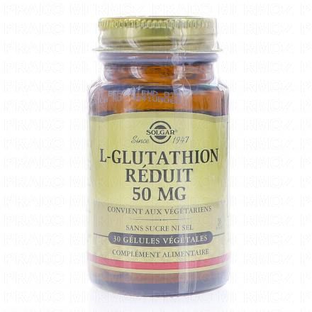 SOLGAR L glutathione 50mg 30 g&eacute;lules