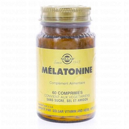 SOLGAR Mélatonine 1mg x60 Comprimés