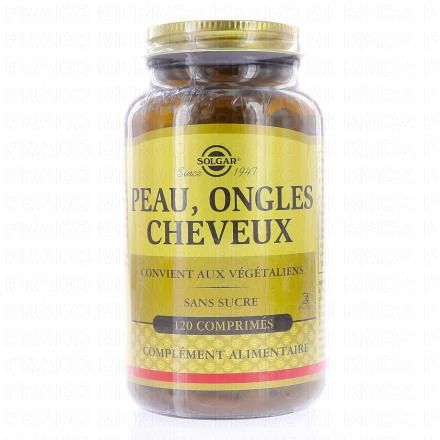 SOLGAR Peau ongles cheveux (120 comprimés)