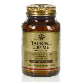 SOLGAR Taurine 500mg 50 gélules
