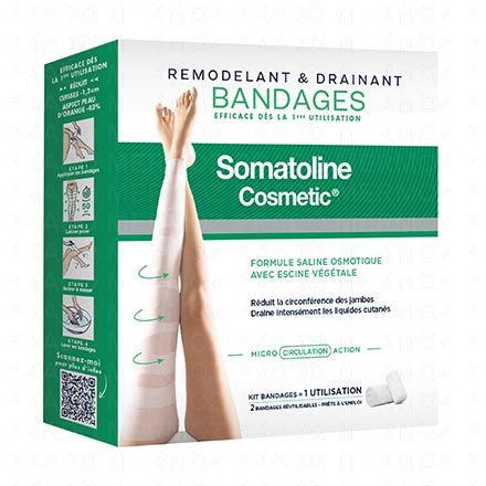 SOMATOLINE COSMETIC Bandages Remodelants & Drainants (kit de d&eacute;marrage)