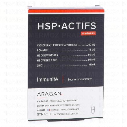 ARAGAN Synactifs - HSP Actifs Immunit&eacute; X10 g&eacute;lules