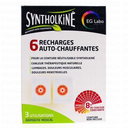 SYNTHOL Syntholkiné - Recharges auto-chauffantes x6