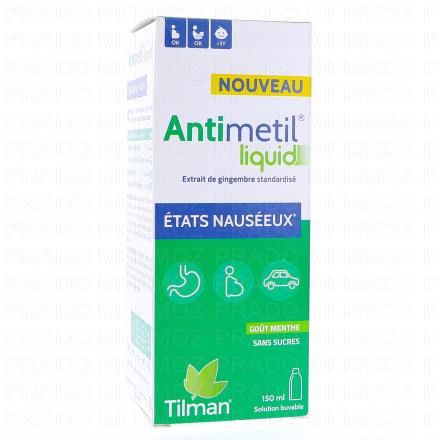 TILMAN Antimetil Liquid Etat naus&eacute;eux 150ml