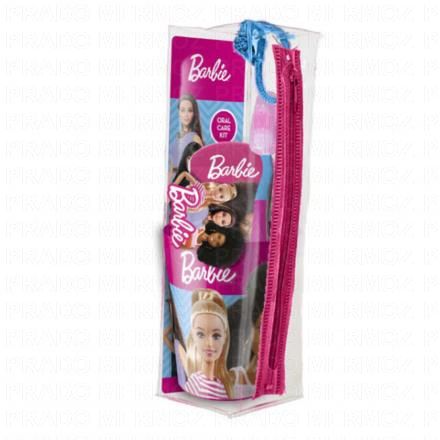 MR.WHITE Trousse brosse &agrave; dents, dentifrice, tasse (barbie)