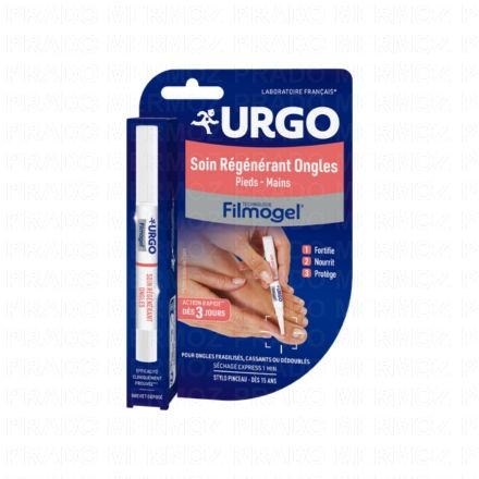 URGO Filmogel Soin R&eacute;g&eacute;n&eacute;rant Ongles flacon 2,3ml