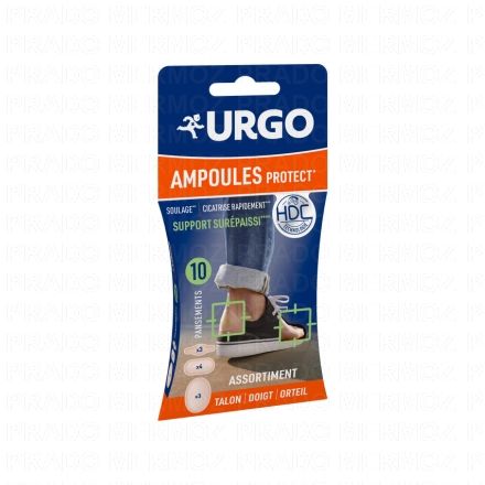 URGO Pansements Ampoules Mix x10