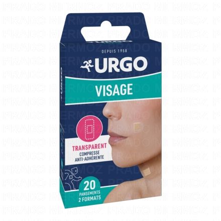 URGO Pansements Visage 2 formats x 20