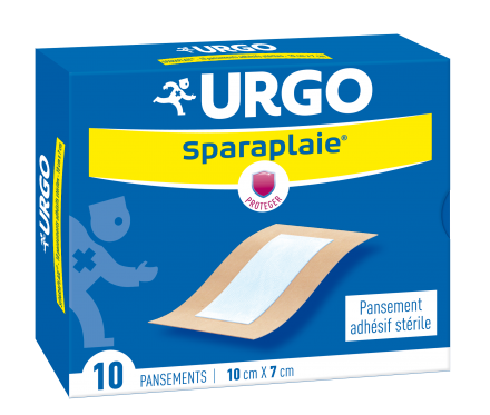 SPARAPLAIE 10 x 7cm boîte de 10 pansements URGO
