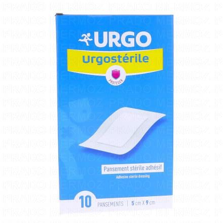 URGO Urgost&eacute;rile pansements bo&icirc;te de 10 (5,3cm x 8cm)