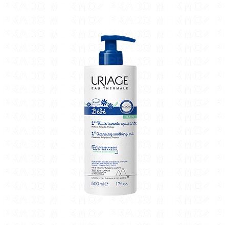 URIAGE 1ers Soins b&eacute;b&eacute; - 1&egrave;re Huile Lavante apaisante 500ml