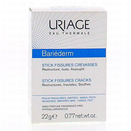 URIAGE Bari&eacute;derm Fissures Crevasses Mains et Pieds Stick 22g