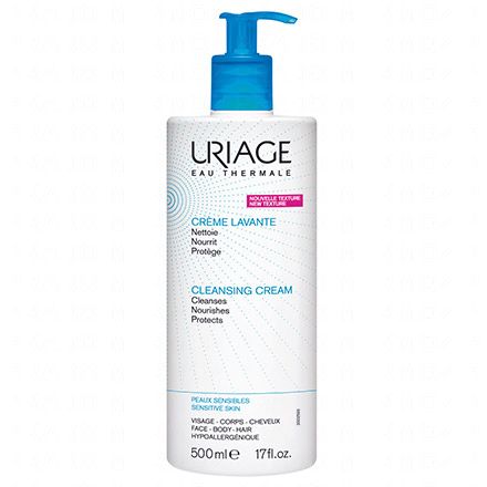 URIAGE Cr&egrave;me lavante surgras (flacon pompe 500ml)