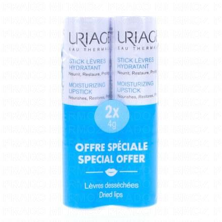 URIAGE Stick à lèvres Eau Thermale 4g (lot de 2)