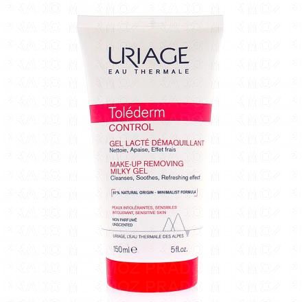 URIAGE Toléderm control - Gel lacté démaquillant 150ml