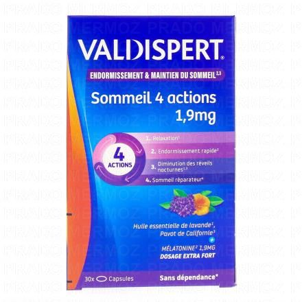 VALDISPERT Sommeil 4 actions 1.9mg (x30 capsules)