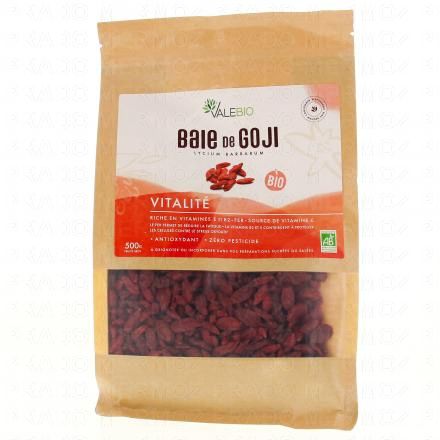VALEBIO Super fruits baie de goji séchées (sachet 500g)