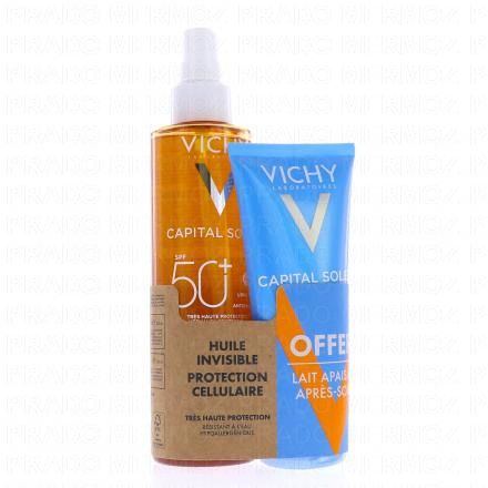 VICHY Capital Soleil - Huile Invisible Protection Cellulaire spf50 200ml