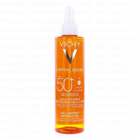 VICHY Capital Soleil Huile invisible de protection cellulaire SPF50+ 200ml