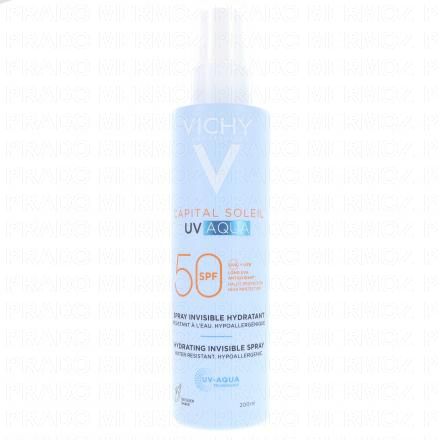 VICHY Capital Soleil UV Aqua Spray Invisible Hydratant SPF50 200ml