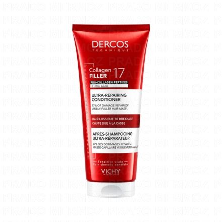 VICHY Dercos - Collagen Filler 17 Apr&egrave;s-Shampoing ultra-r&eacute;parateur 200ml