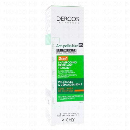 VICHY Dercos - Shampooing + Apr&egrave;s-Shampooing Anti-pelliculaire 2en1 (200ml)