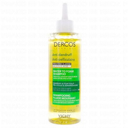VICHY Dercos - Shampooing Fluide Moussant Anti-pelliculaire 200ml